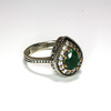 Osmański pierścionek ze szmaragdem