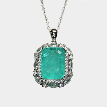 Subtelna zawieszka z eleganckim cytrynem