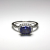 Elegancki pierścionek Premium z tanzanitem