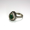 Osmański pierścionek ze szmaragdem