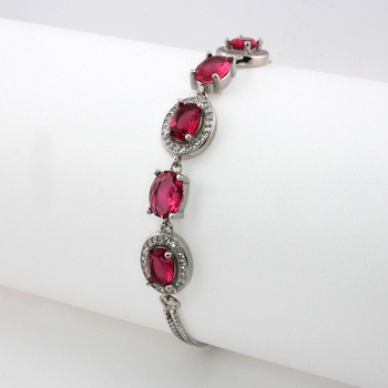 Osmańska bransoletka "Serce Rubinu"
