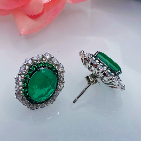 Eleganckie kolczyki "Srebrne Marzenie"